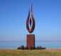 Preview: Artwork on rusty column